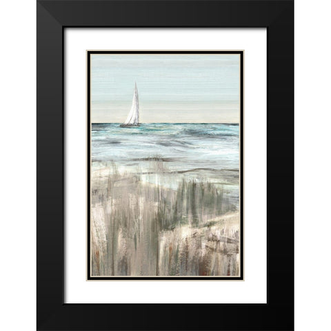 Heading in Dusk I Black Modern Wood Framed Art Print with Double Matting by Jill, Susan