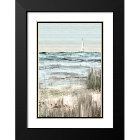 Heading in Dusk II Black Modern Wood Framed Art Print with Double Matting by Jill, Susan