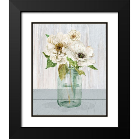 Sunny Day Revisited II Black Modern Wood Framed Art Print with Double Matting by Robinson, Carol