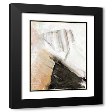 Sweep I Black Modern Wood Framed Art Print with Double Matting by Shapiro, Judith
