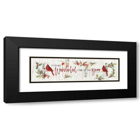 Its The Most Wonderful Black Modern Wood Framed Art Print with Double Matting by Swatland, Sally