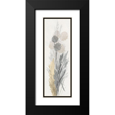Cattail Road I Black Modern Wood Framed Art Print with Double Matting by Jill, Susan