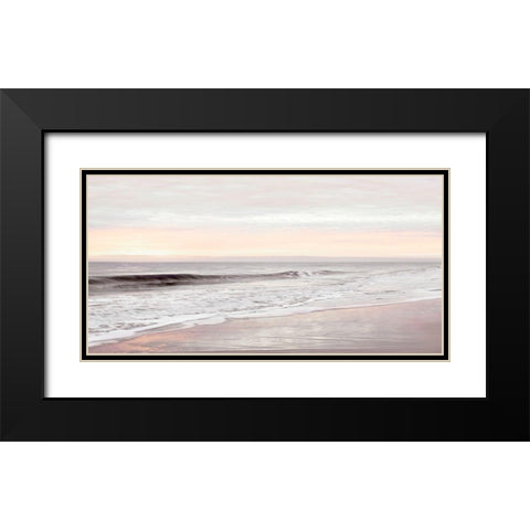 Dawn on the Horizon I Black Modern Wood Framed Art Print with Double Matting by Carpentieri, Natalie