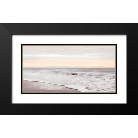 Dawn on the Horizon II Black Modern Wood Framed Art Print with Double Matting by Carpentieri, Natalie