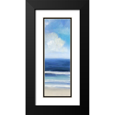 Breaking Waves III Black Modern Wood Framed Art Print with Double Matting by Swatland, Sally