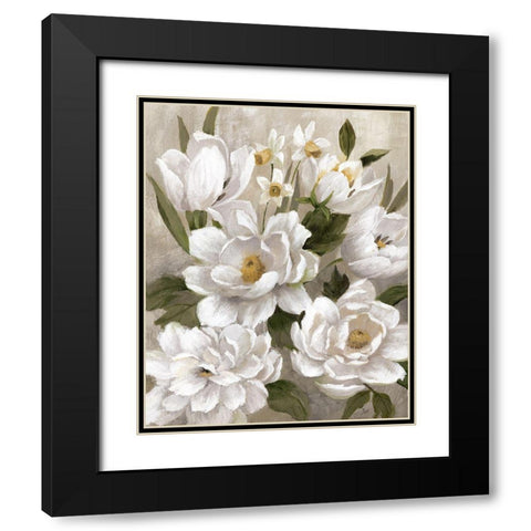 Sweet Spring Day Black Modern Wood Framed Art Print with Double Matting by Nan