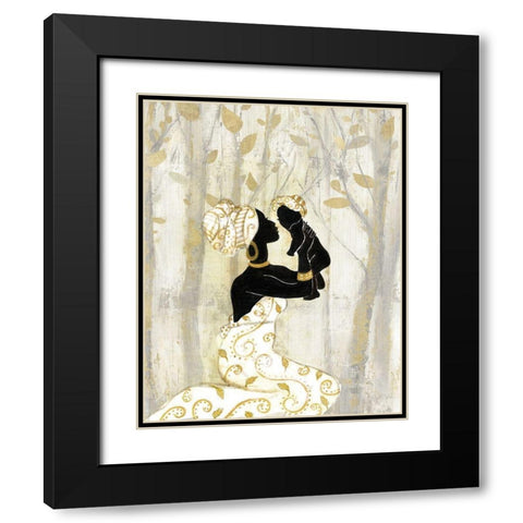 The Next Generation of Me Black Modern Wood Framed Art Print with Double Matting by Tava Studios
