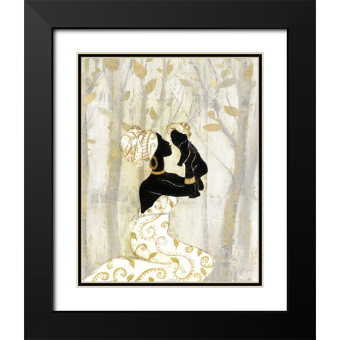 The Next Generation of Me Black Modern Wood Framed Art Print with Double Matting by Tava Studios