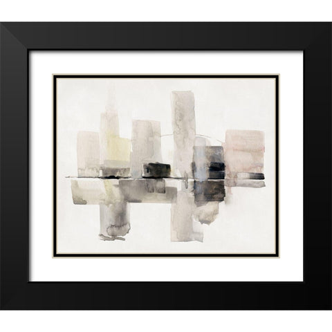 Urban Oasis Black Modern Wood Framed Art Print with Double Matting by Swatland, Sally