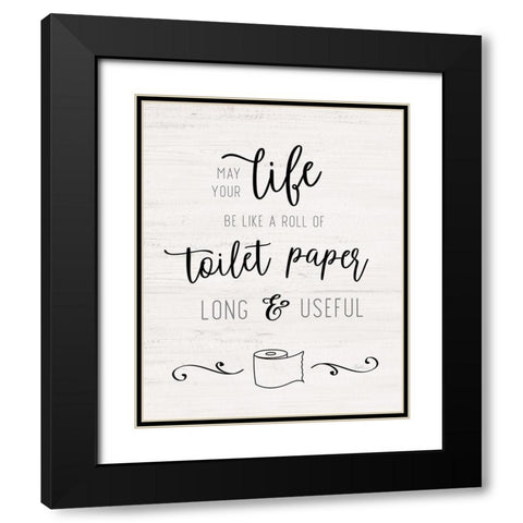Long and Useful Black Modern Wood Framed Art Print with Double Matting by Carpentieri, Natalie