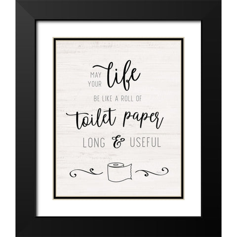 Long and Useful Black Modern Wood Framed Art Print with Double Matting by Carpentieri, Natalie