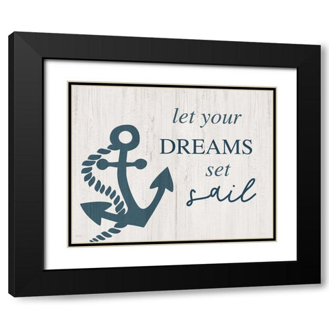 Dreams Set Black Modern Wood Framed Art Print with Double Matting by Carpentieri, Natalie