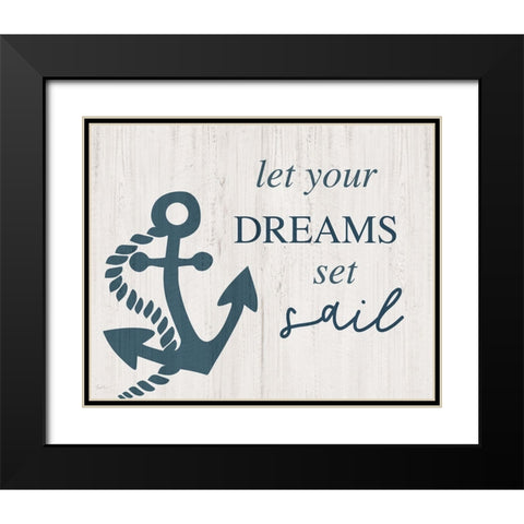Dreams Set Black Modern Wood Framed Art Print with Double Matting by Carpentieri, Natalie