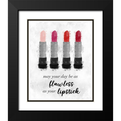 Flawless Black Modern Wood Framed Art Print with Double Matting by Carpentieri, Natalie