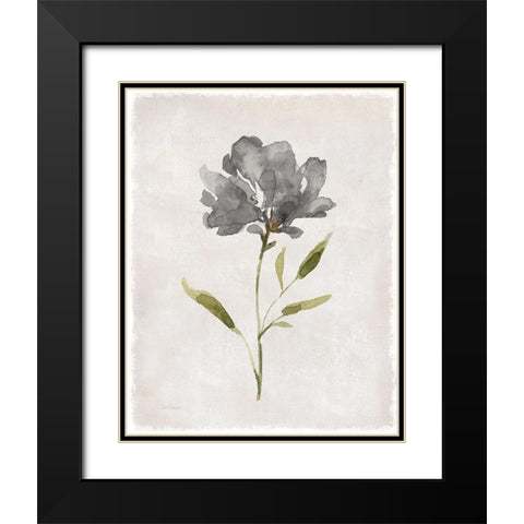 Botanical Beauty II Black Modern Wood Framed Art Print with Double Matting by Robinson, Carol