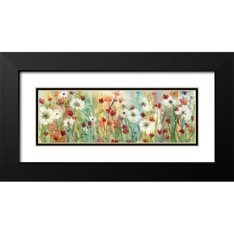Sunny and Wild Black Modern Wood Framed Art Print with Double Matting by Robinson, Carol
