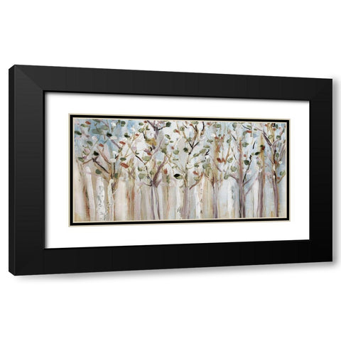 Spring Day Black Modern Wood Framed Art Print with Double Matting by Jill, Susan