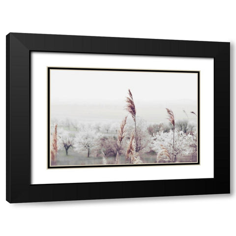 Breeze of Summer Black Modern Wood Framed Art Print with Double Matting by Weisz, Irene