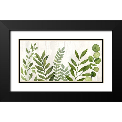 Summers Glory Black Modern Wood Framed Art Print with Double Matting by Knutsen, Conrad
