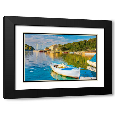 Beautiful Beach Black Modern Wood Framed Art Print with Double Matting by Delimont, Danita