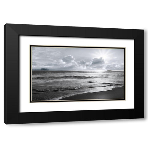 Eastern Winds Black Modern Wood Framed Art Print with Double Matting by Calascibetta, Mike