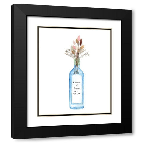 William of Orange Gin Black Modern Wood Framed Art Print with Double Matting by Jill, Susan