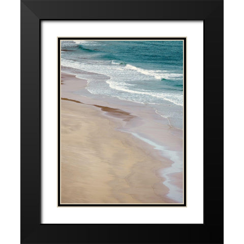 Low Tide Summer Black Modern Wood Framed Art Print with Double Matting by Delimont, Danita