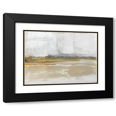 Golden Hour Black Modern Wood Framed Art Print with Double Matting by Swatland, Sally