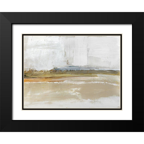 Golden Hour Black Modern Wood Framed Art Print with Double Matting by Swatland, Sally