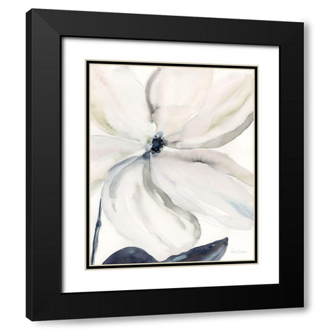 Daybreak Bloom I Black Modern Wood Framed Art Print with Double Matting by Brockmon, Kristen