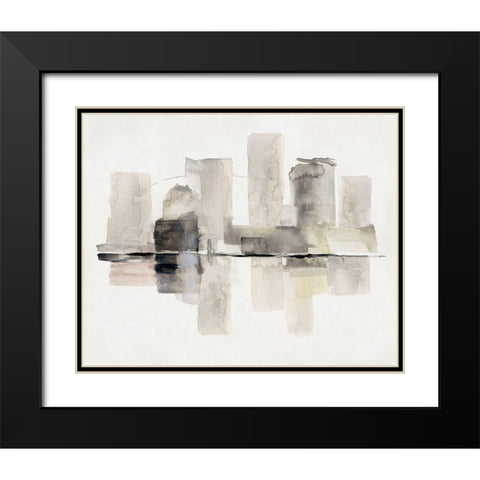 Urban Oasis II Black Modern Wood Framed Art Print with Double Matting by Swatland, Sally