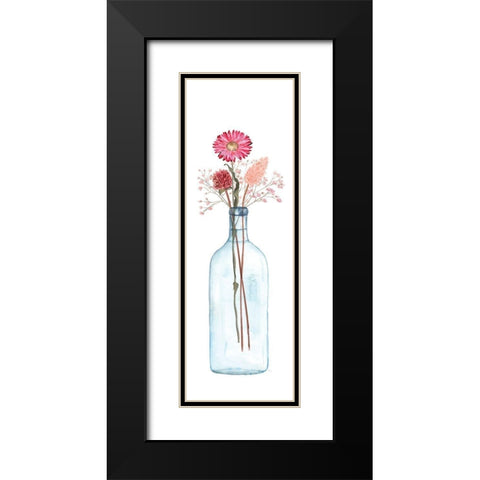 Picked Some Flower I Black Modern Wood Framed Art Print with Double Matting by Jill, Susan