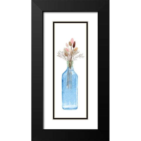 Picked Some Flowers III Black Modern Wood Framed Art Print with Double Matting by Jill, Susan