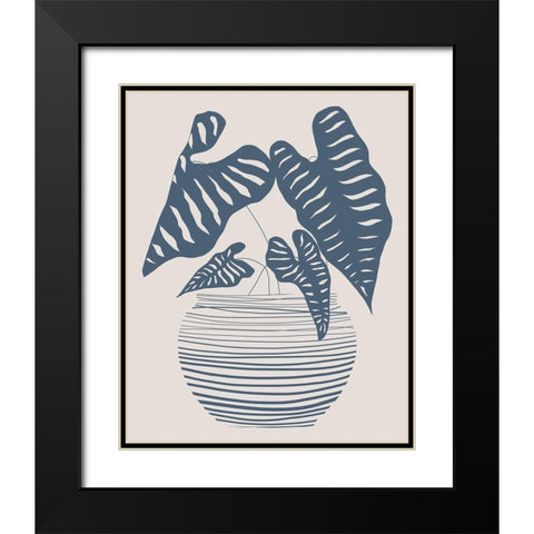 Wired in Monochrome I Black Modern Wood Framed Art Print with Double Matting by Santiago, Daniela