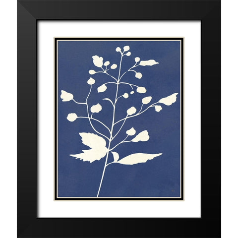 Night Sky Silhouette II Black Modern Wood Framed Art Print with Double Matting by Jill, Susan