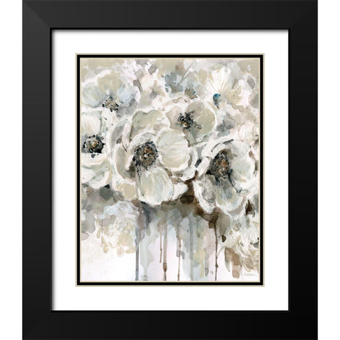 Soft Fragrance I Black Modern Wood Framed Art Print with Double Matting by Robinson, Carol