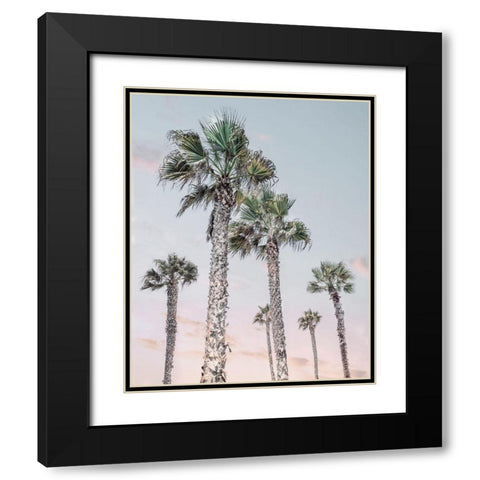 Palm Up II Black Modern Wood Framed Art Print with Double Matting by Carpentieri, Natalie