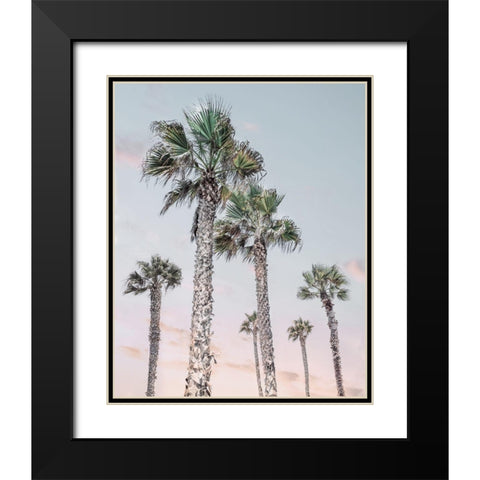 Palm Up II Black Modern Wood Framed Art Print with Double Matting by Carpentieri, Natalie