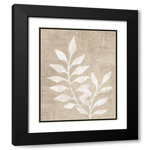 Foliage Retreat I Black Modern Wood Framed Art Print with Double Matting by Carpentieri, Natalie
