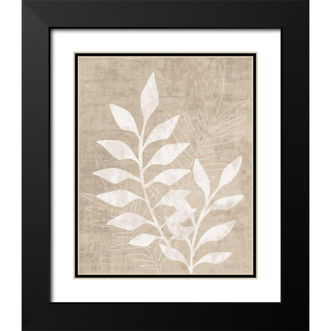 Foliage Retreat I Black Modern Wood Framed Art Print with Double Matting by Carpentieri, Natalie