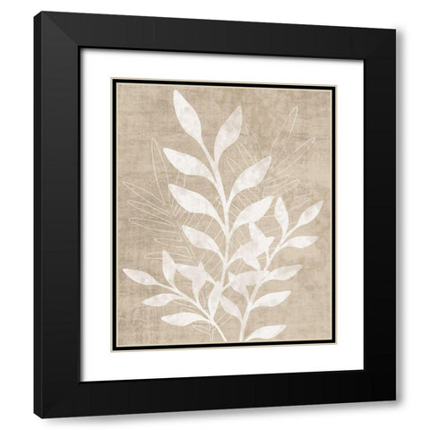 Foliage Retreat II Black Modern Wood Framed Art Print with Double Matting by Carpentieri, Natalie