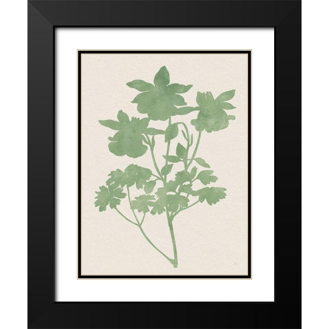Vintage Garden I Black Modern Wood Framed Art Print with Double Matting by Jill, Susan