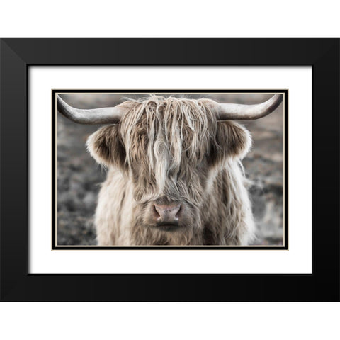 Highland Skye Black Modern Wood Framed Art Print with Double Matting by Delimont, Danita
