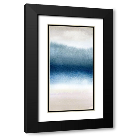 Misty Bay I Black Modern Wood Framed Art Print with Double Matting by Brockmon, Kristen