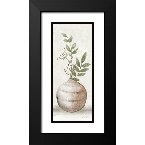 Meadow Picks II Black Modern Wood Framed Art Print with Double Matting by Tava Studios