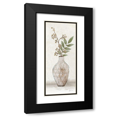 Meadow Pick III Black Modern Wood Framed Art Print with Double Matting by Tava Studios
