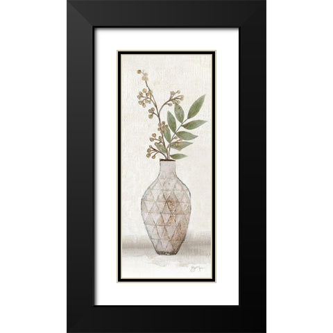 Meadow Pick III Black Modern Wood Framed Art Print with Double Matting by Tava Studios