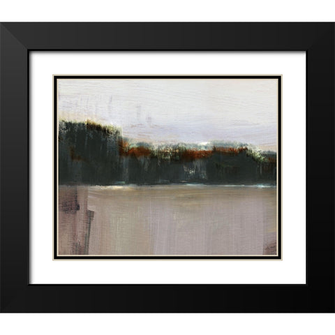 At Dusk Turnwood  Black Modern Wood Framed Art Print with Double Matting by Jill, Susan
