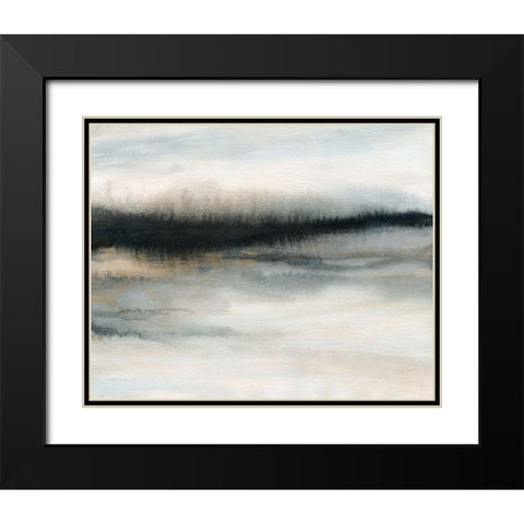 Reaching Dusk Black Modern Wood Framed Art Print with Double Matting by Robinson, Carol