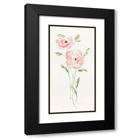 Flower Candy I Black Modern Wood Framed Art Print with Double Matting by Swatland, Sally